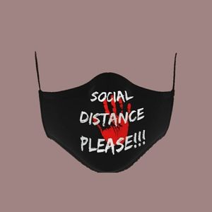 HiddenDrip Social Distance Face Mask